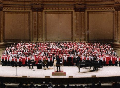 Festival no Teatro Carnegie Hall em Nova York em 2001